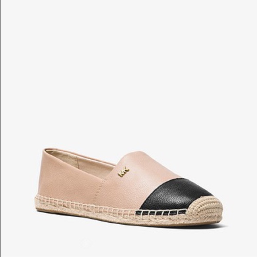 MICHAEL KORS
Kendrick Leather Slip-On Espadrille